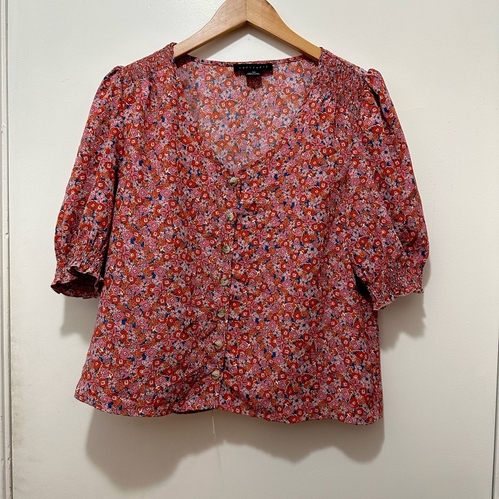 Sanctuary Floral Blouse